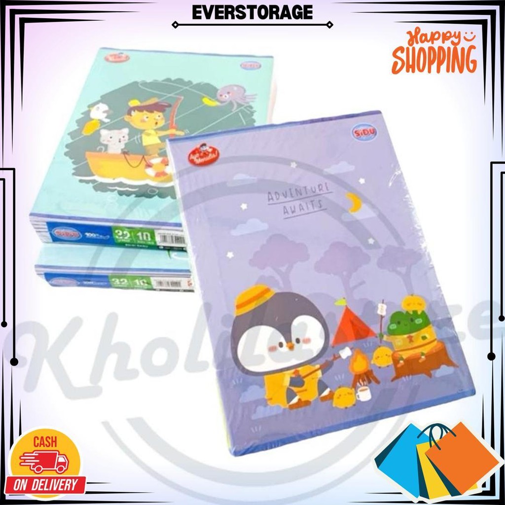 

Buku Tulis Sidu 32 Lembar Isi 10 Pcs D Best Seller