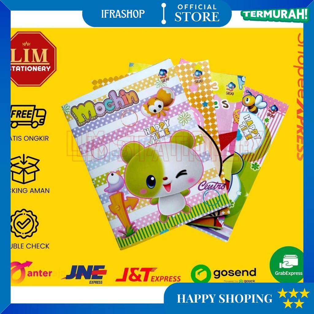 

Ready Cod!! Buku Tulis Sidu 58/38 Lembar (1Pack/10Pcs) Sinar Dunia D Best Seller