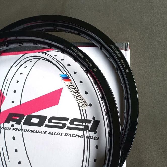 VELG V ROSSI RX KING RING 18 HITAM GLOSSI UKURAN 18/185 - 18/160 VELG RX KING RING 18 VELG VROSSI RX