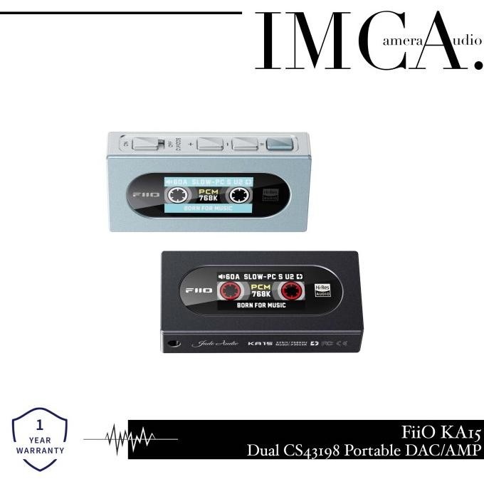 Promo Fiio Ka15 / Ka-15 / Ka 15 Dual Cs43198 Portable Dac Amplifier Dac/Amp