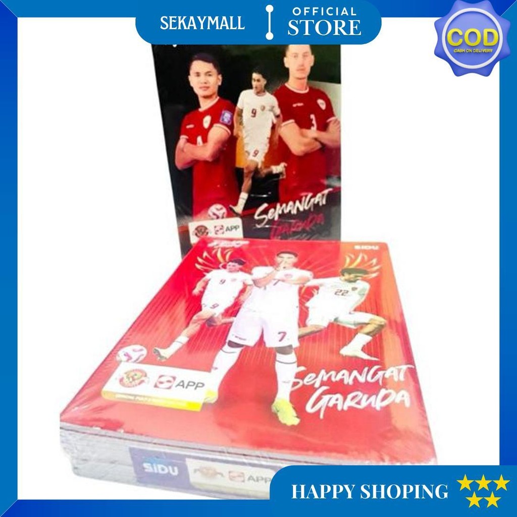 

Buku Tulis Sidu Kwarto/A5 38 Lembar Isi 10 Buku Serie Timnas D Terlaris