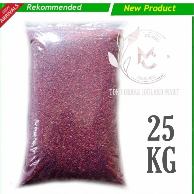 

tersedia beras merah super 25 kg no 1