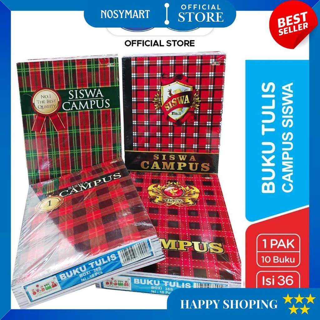 

Idolmart Buku Tulis Campus Ideal Isi 36 Lembar Surabaya D Terlaris