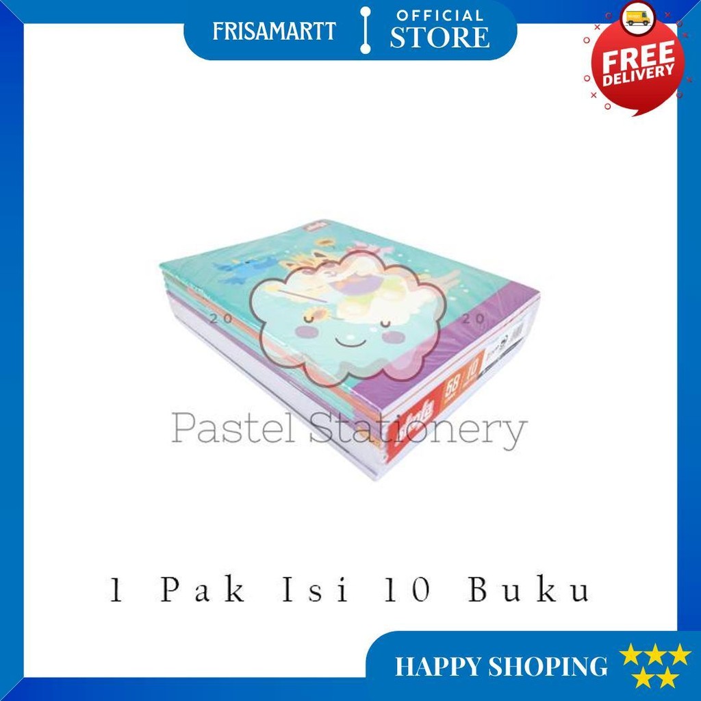

[Pack] Buku Tulis Skola 58 Lembar 1 Pak Isi 10 Buku By Sidu Sinar Dunia D Best Seller