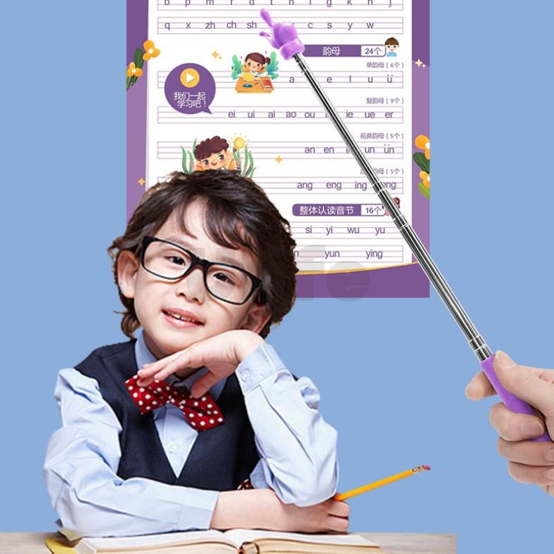 

Hj-45 Fgh-56 Tongkat Jari Penunjuk Baca Buku Anak Sekolah Tunjuk Papan Tulis Panjang 68 Cm Alat Bantu Mengajar / Teleskopik Pointer Untuk Mengajar Berkualitas