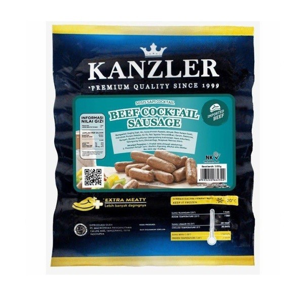 KANZLER BEEF COCKTAIL 250 GR