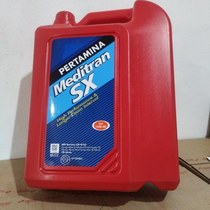 Oli Pertamina Meditran Sx Sae 15W-40 Kemasan 10L - Asli