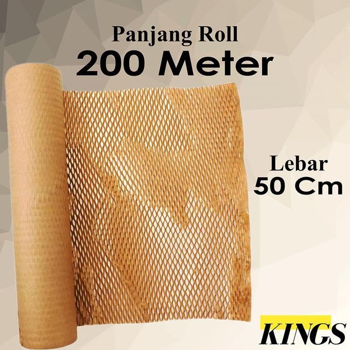 

tersedia hexa wrap / honeycomb paper / eco bubble wrap