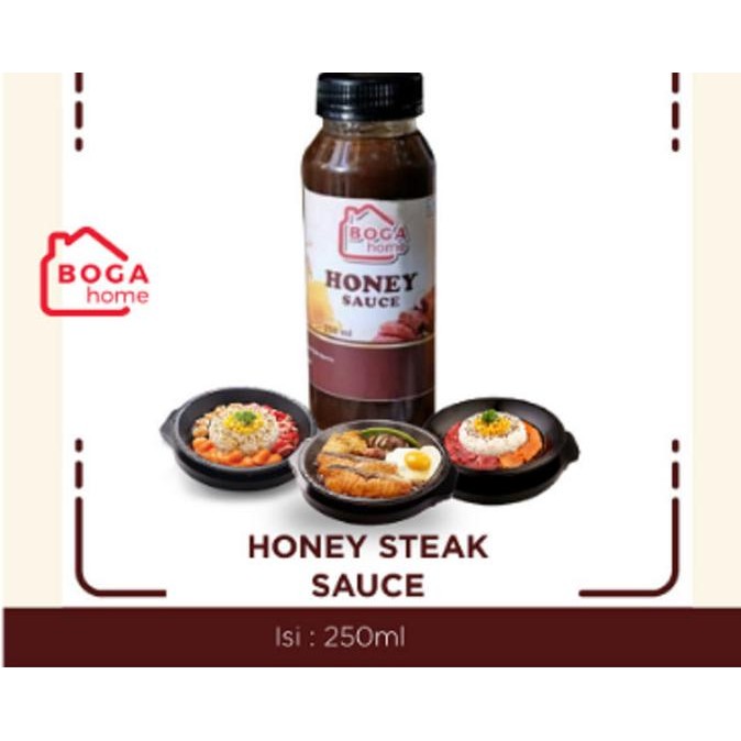 

HONEY STEAK SAUCE - BOGA HOME | Saus Daging Pepper Rice | Saos Manis LL