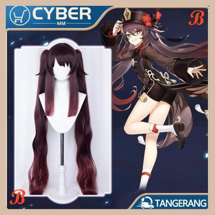 [CBM] WIG COSPLAY HUTAO PURSUN GENSHIN IMPACT HUTAO ANIME GAME HU TAO