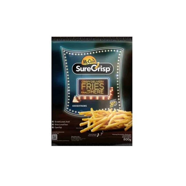 

MC.CAIN SURE CRISP FRIES SHOESTRING 800 GR