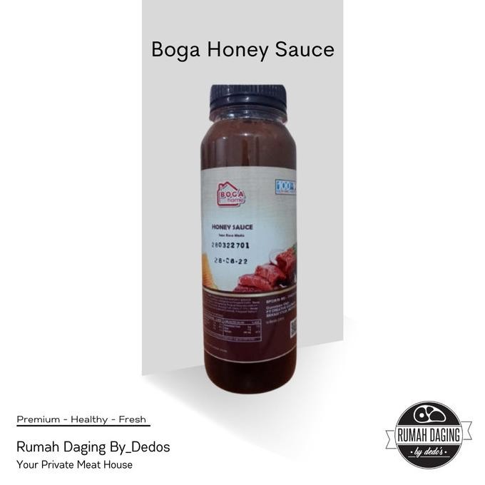 

BOGA HONEY SAUCE | BUMBU DAGING SAUS DRESSING LL