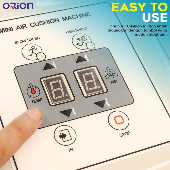 

tersedia mesin pembuat plastik bubble wrap / mini air cushion orion - a2