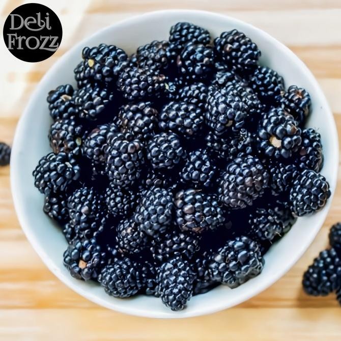 

Diskon! IQF Frozent Fruit Blackberry | Buah Blackberries Beku 1kg