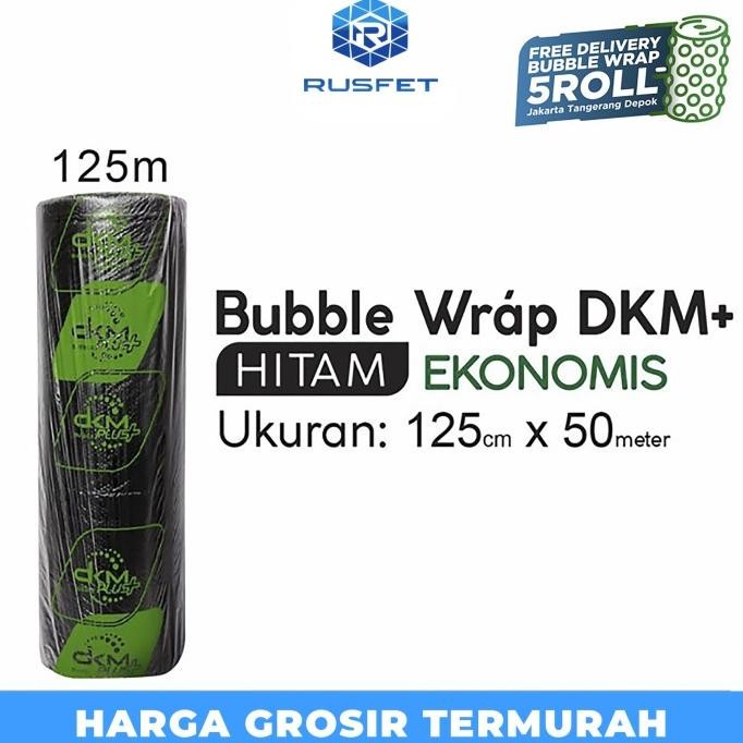 

tersedia bubble wrap hitam ekonomis 125cm x 50m dkm plus bubblewrap roll