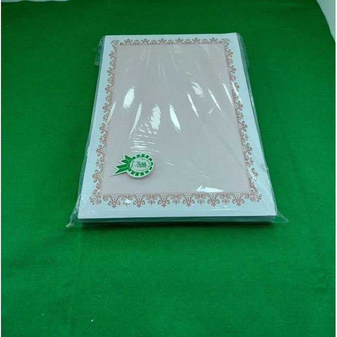 

Kertas Piagam A4 120 gsm Kertas Sertifikat murah