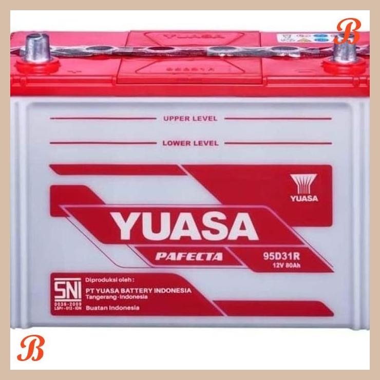[SMM] AKI ACCU BASAH MOBIL YUASA PAFECTA 95D31R 12V - 80AH