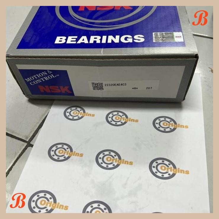 [ORG] SPHERICAL ROLLER BEARING 22320 EAE4C3 MERK NSK ORIGINAL