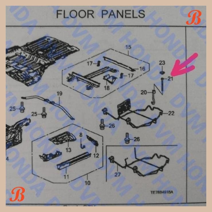 [DVM] BAUT GANTUNGAN RANGKA BAN SEREP ORIGINAL MOBILIO