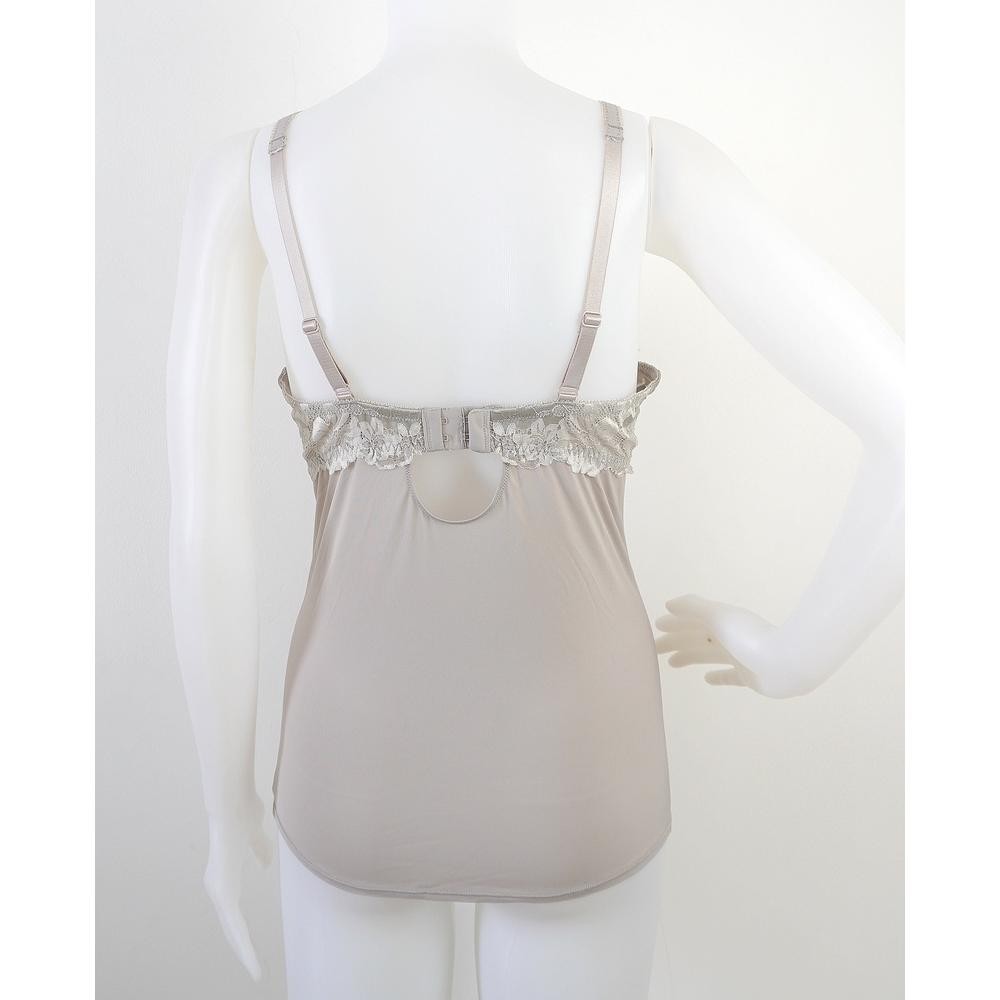 Camisole Wanita / Tank Top Kamisol Kawat Busa Tipis Cup 3/4 Body Flirt Bonprix Big Size 32C S/D 44D 