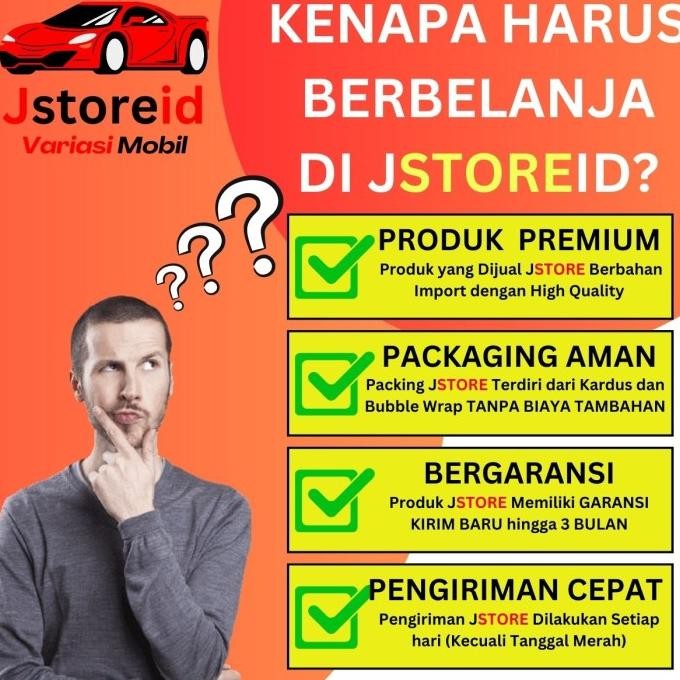 New Knob Persneling / Gear Shift / Tuas Gigi Mobil Matic Motif Karbon