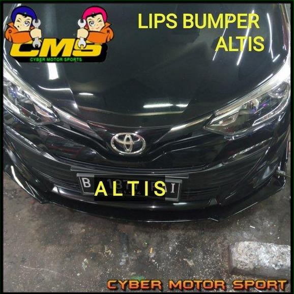 New Lips bumper depan toyota corolla altis. lips bumper universal. front