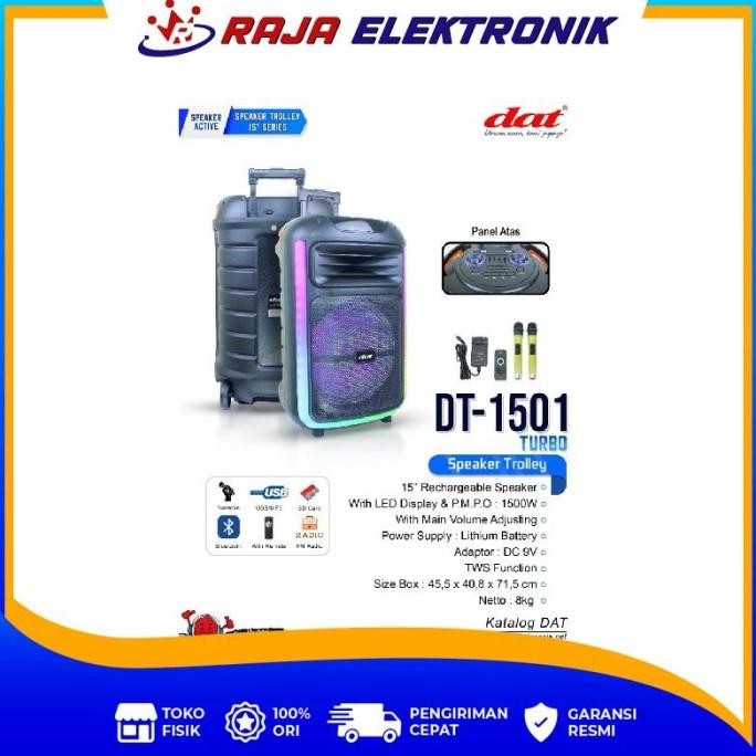 Promo Speaker Dat 15Inch Dt1501 Turbo - Speaker - Megatronic