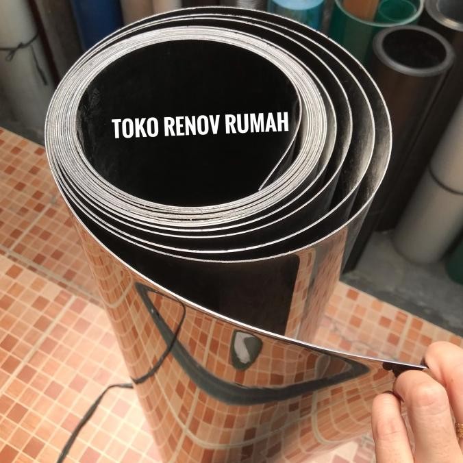 Plat Fiber Pagar Hitam Polos (Tebal)/ Plat Fiber Pagar/ Penutup Pagar