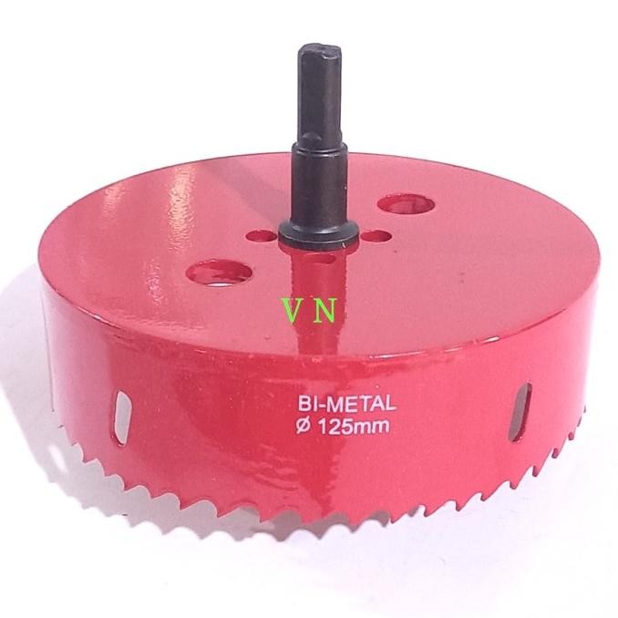 

HOLE SAW 125 MM/MATA BOR PEMBOLONG KAYU/TRIPLEK/PLASTIK PVC ORIGINAL DAN TERPERCAYA