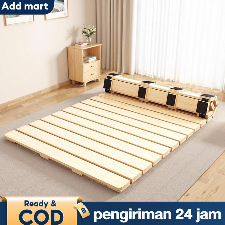 Dipan Tempat Tidur Tatakan Kasur 180x200 Dipan Kasur 160x200 Tatami Kayu Solid Tempat Tidur Palet Ka