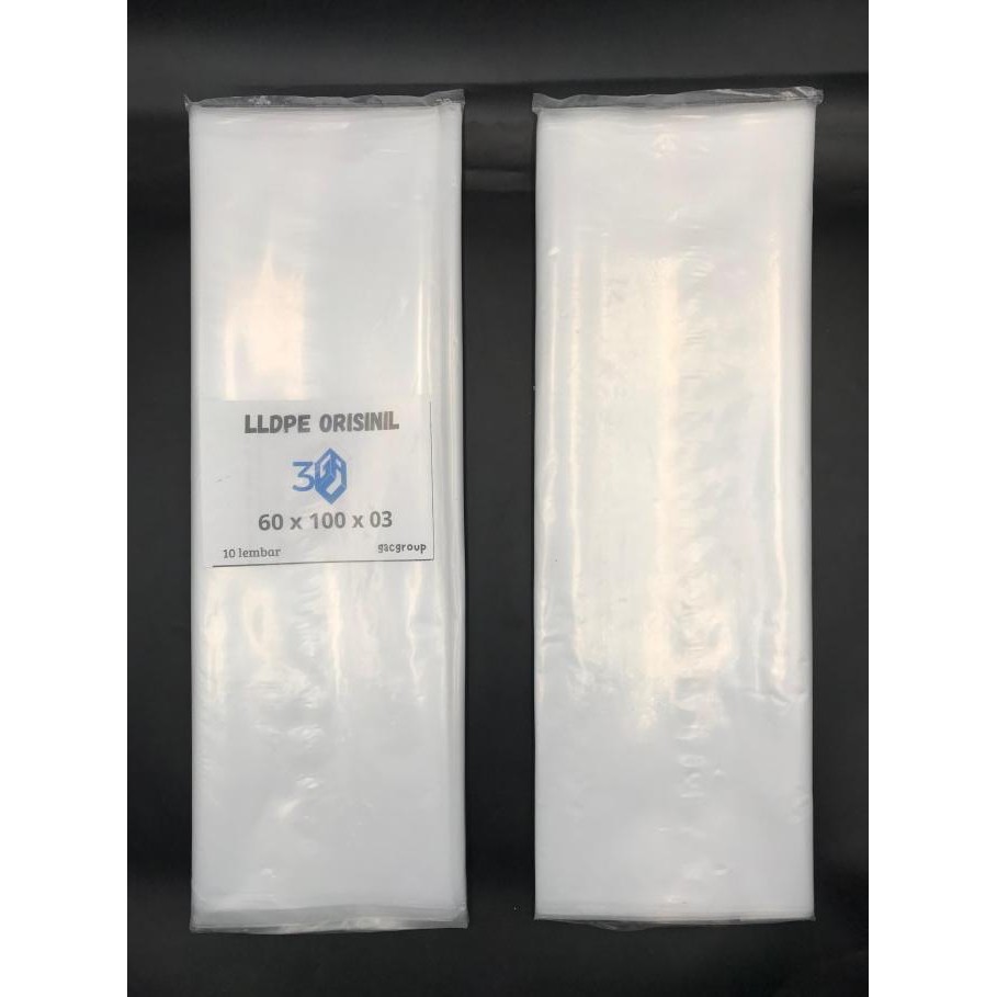 Kantong Plastik Pe Ori Bening 60 X 100 80 X 100 90 X 120 100 X 120 Original