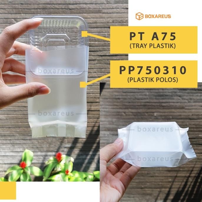 

Pp750310|Pouch Plastik / Plastik Kue Polos Clear Doff/Plastik Mooncake Original