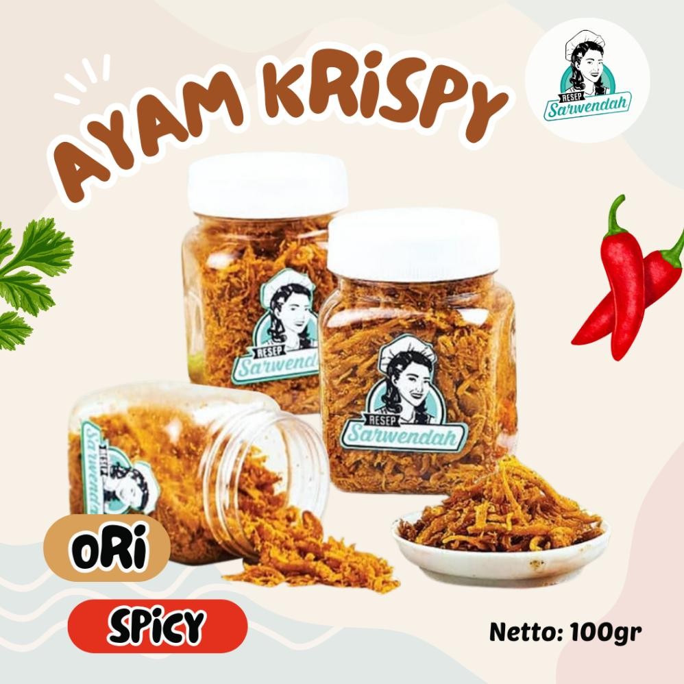 

TERLARIS Resep Sarwendah - Ayam Krispy (Original/Spicy) Siap kirim