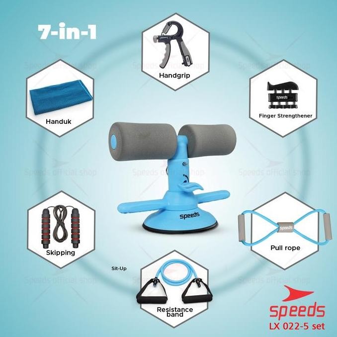 Speeds Sit Up Stand Set Alat Bantu Olahraga Sit Up Gym Fitness Lengkap Lx  022 Co