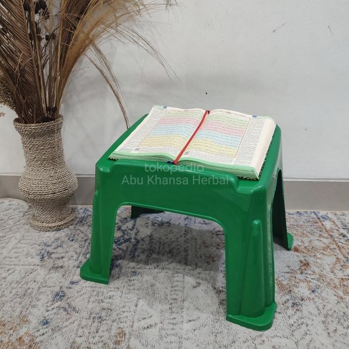 Paket 10 Pcs Meja Ngaji Plastik Lekar Plastik Meja Mengaji Rekal Quran Original