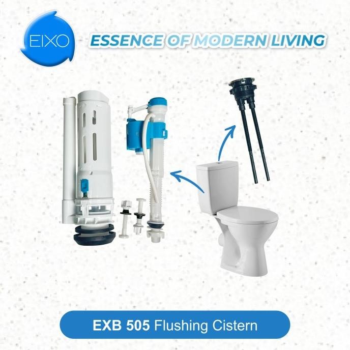 Sale Flush Toilet Duduk Eixo Bufalo