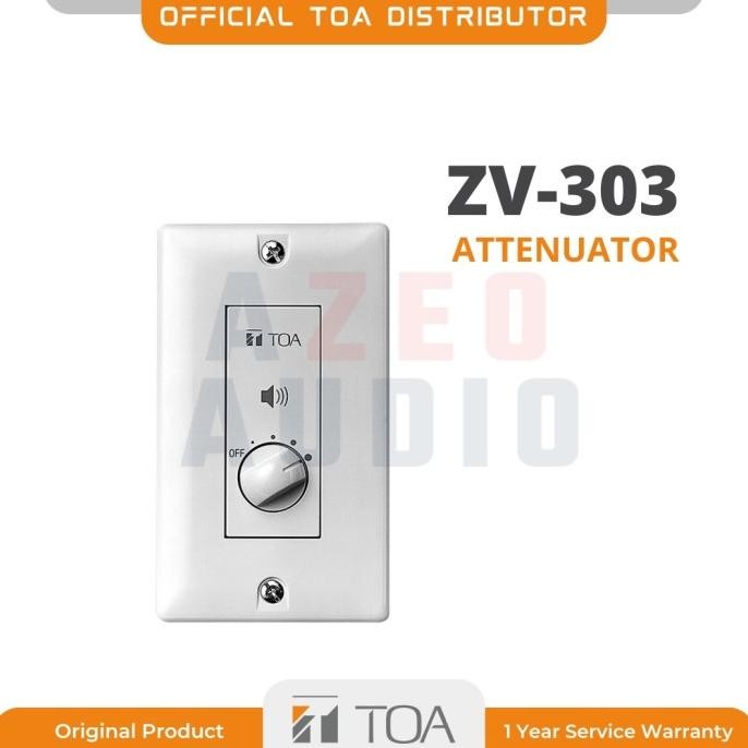 Terlaris Attenuator Toa Zv-303 | Garansi Resmi