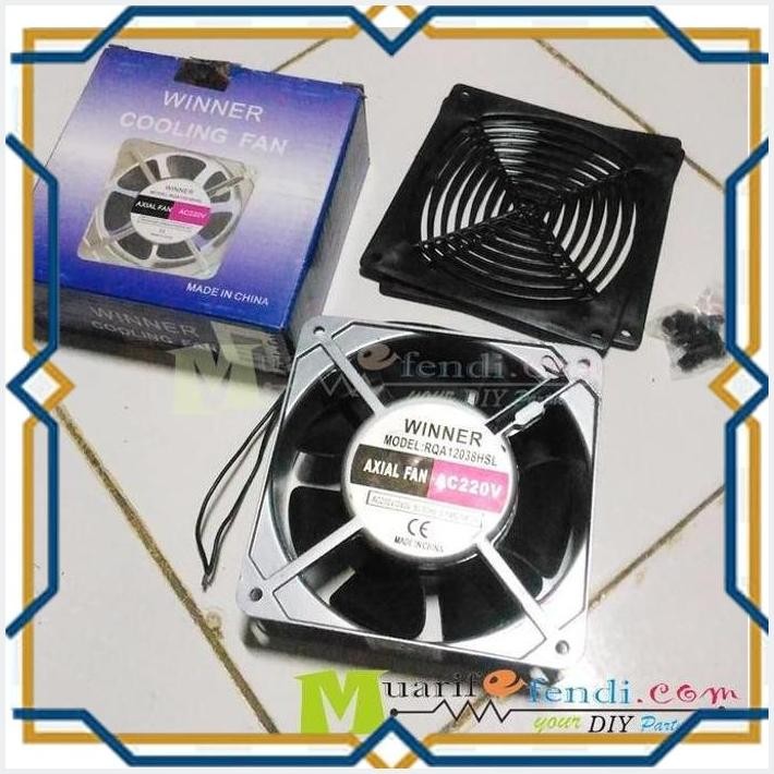 [mua] kipas ac 220 volt pendingin power amplifier