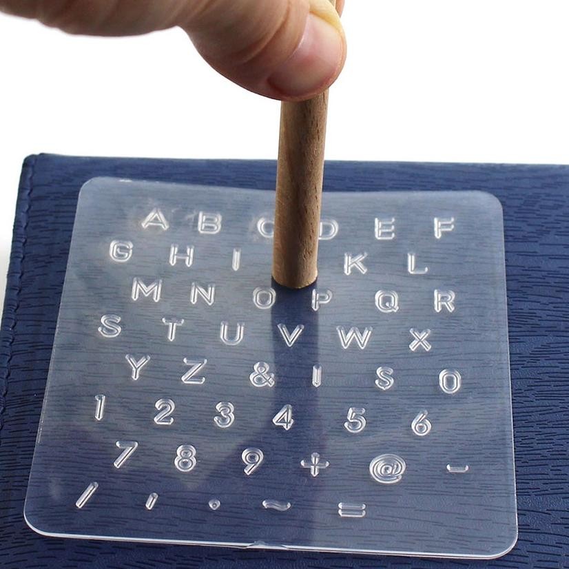 

[original] 3pcs diy leather craft tool letter stamping capital lowercase / diy punch leather stamping capital lowercase stamping set punch kit [terlaris] [terbaik]