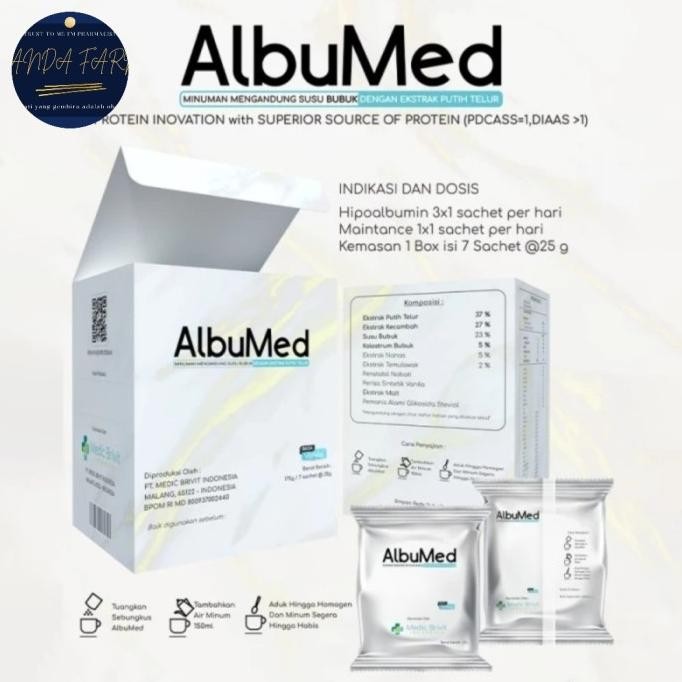 

Promo Albumed Minuman Mengandung Susu Bubuk Dan Putih Telur