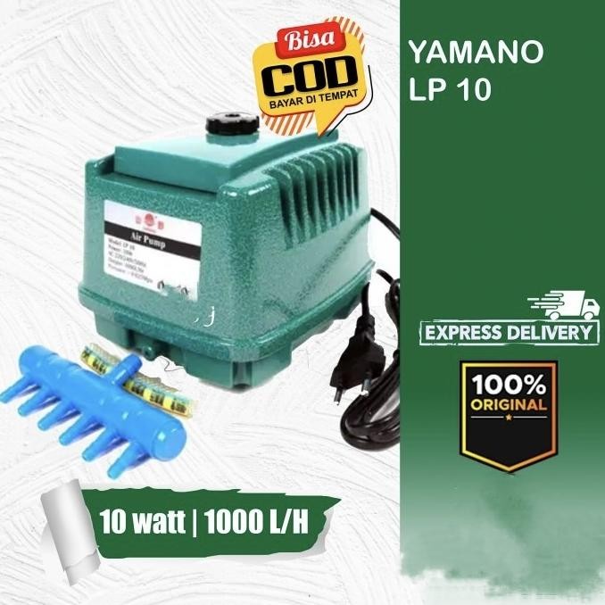 DISKON AERATOR YAMANO LP10 / LP-10 POMPA UDARA AQUARIUM - KOLAM IKAN