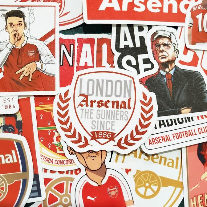 

ready STICKER PACK TUMBLR - ARSENAL F.C. [20 PCS] murah