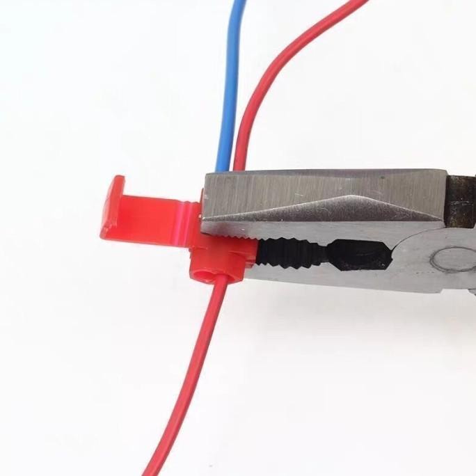 Tersedia Klip Jumper Kabel Connector/Klip Jumper Kabel Konektor Merah=801P3,Biru=802P3/Konektor Klip