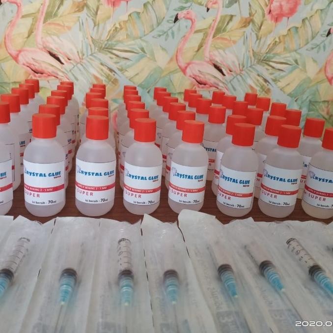 

ready lem akrilik super / lem acrylic / lem mika / lem crystal glue murah