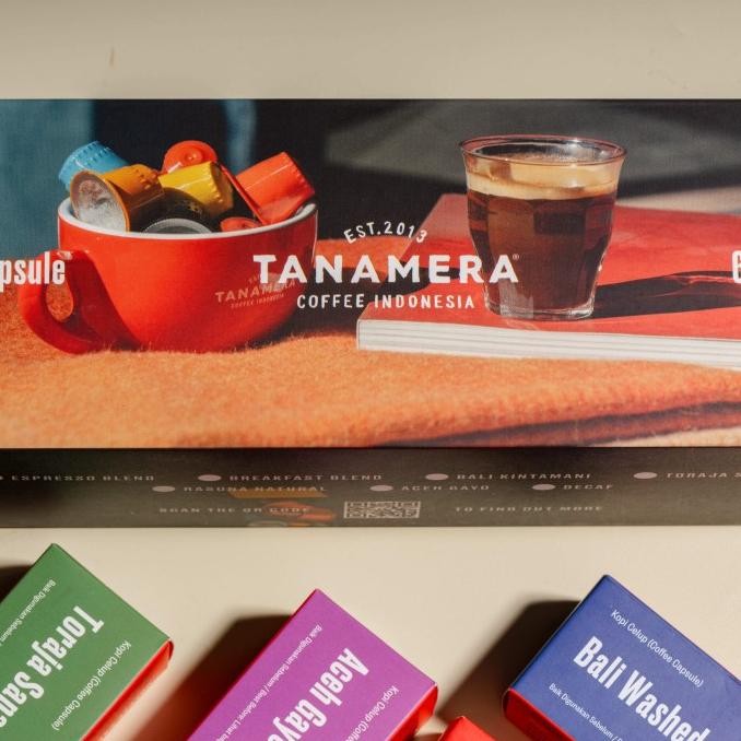 

Promo 60 Capsule Coffee, Mix Variant, Tanamera Coffee