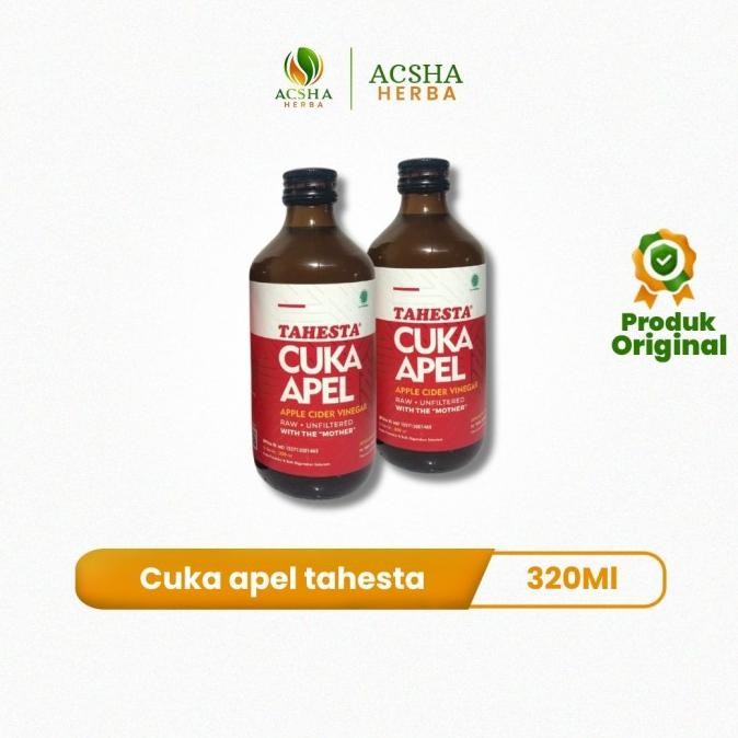 

STOK TERBATAS CUKA APEL TAHESTA ORIGINAL - 350ML