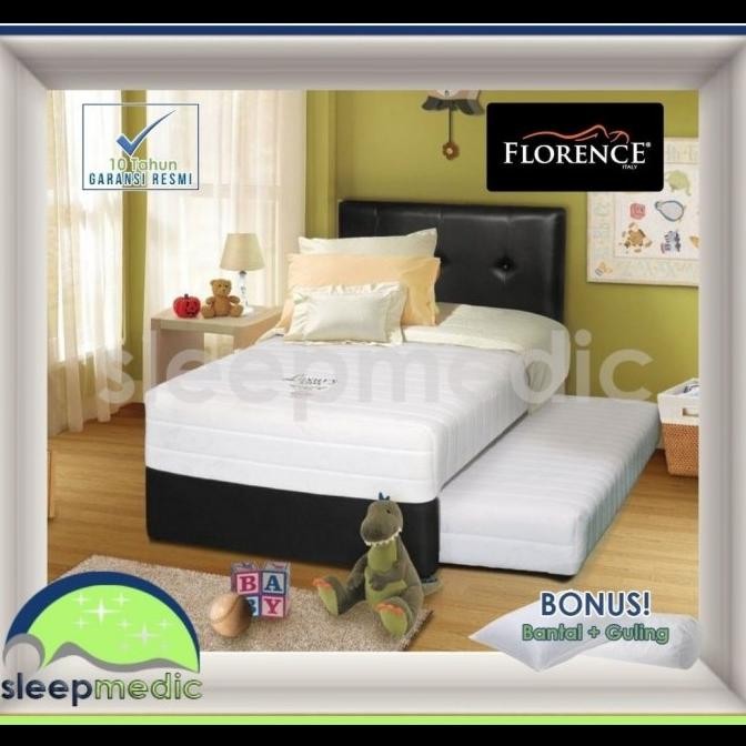 new FLORENCE SpringBed 2in1 LUXURY KIDS ( Full SET ) 100 120 murah