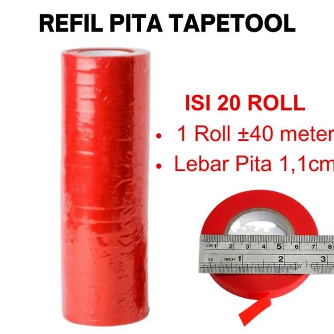 

ready Refil Pita Tapetool dan Isi Ulang Staples 604C murah