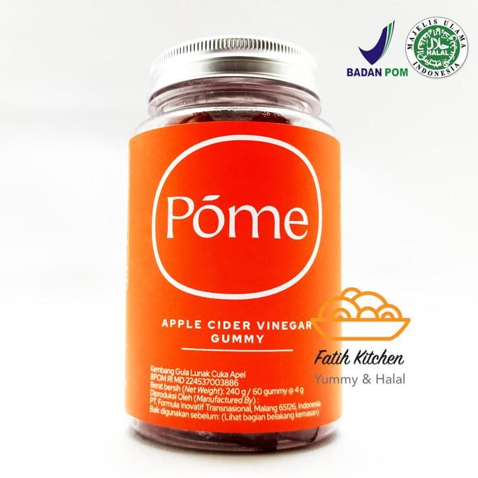 

STOK TERBATAS POME ACV GUMMY CUKA APEL APPLE CIDER VINEGAR SUPLEMEN VEGAN DETOX