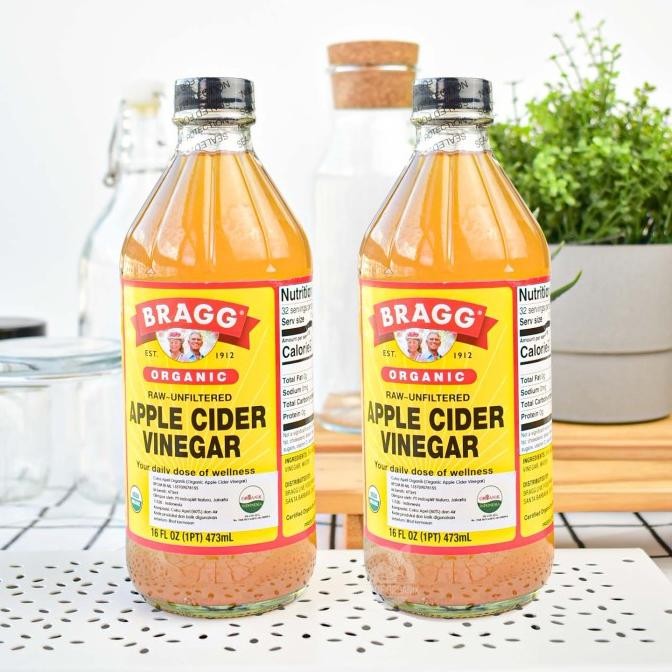 

STOK TERBATAS BRAGG APPLE CIDER VINEGAR 946 ML PACK OF 2 CUKA APEL NATURAL CUKAAPEL HALAL
